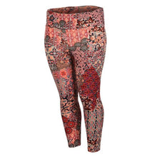 Load image into Gallery viewer, Legging 3/4 Taille Plus de Vêtements Mandala
