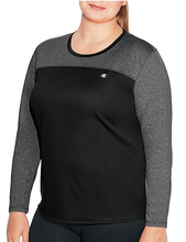 Load image into Gallery viewer, Chandail M/L Vapor® Heather Taille Plus de Champion
