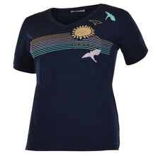 Load image into Gallery viewer, T-Shirt Lavender Taille Plus de Message Factory
