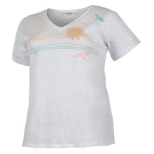 Load image into Gallery viewer, T-Shirt Lavender Taille Plus de Message Factory

