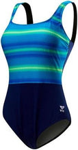 Load image into Gallery viewer, Maillot Controlfit à encolure dégagée Tramonto Taille Plus de Tyr

