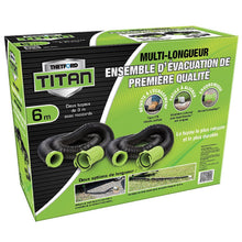 Charger l'image dans la galerie, Kit de vidange des eaux usées TITAN 20'-CampingMart

